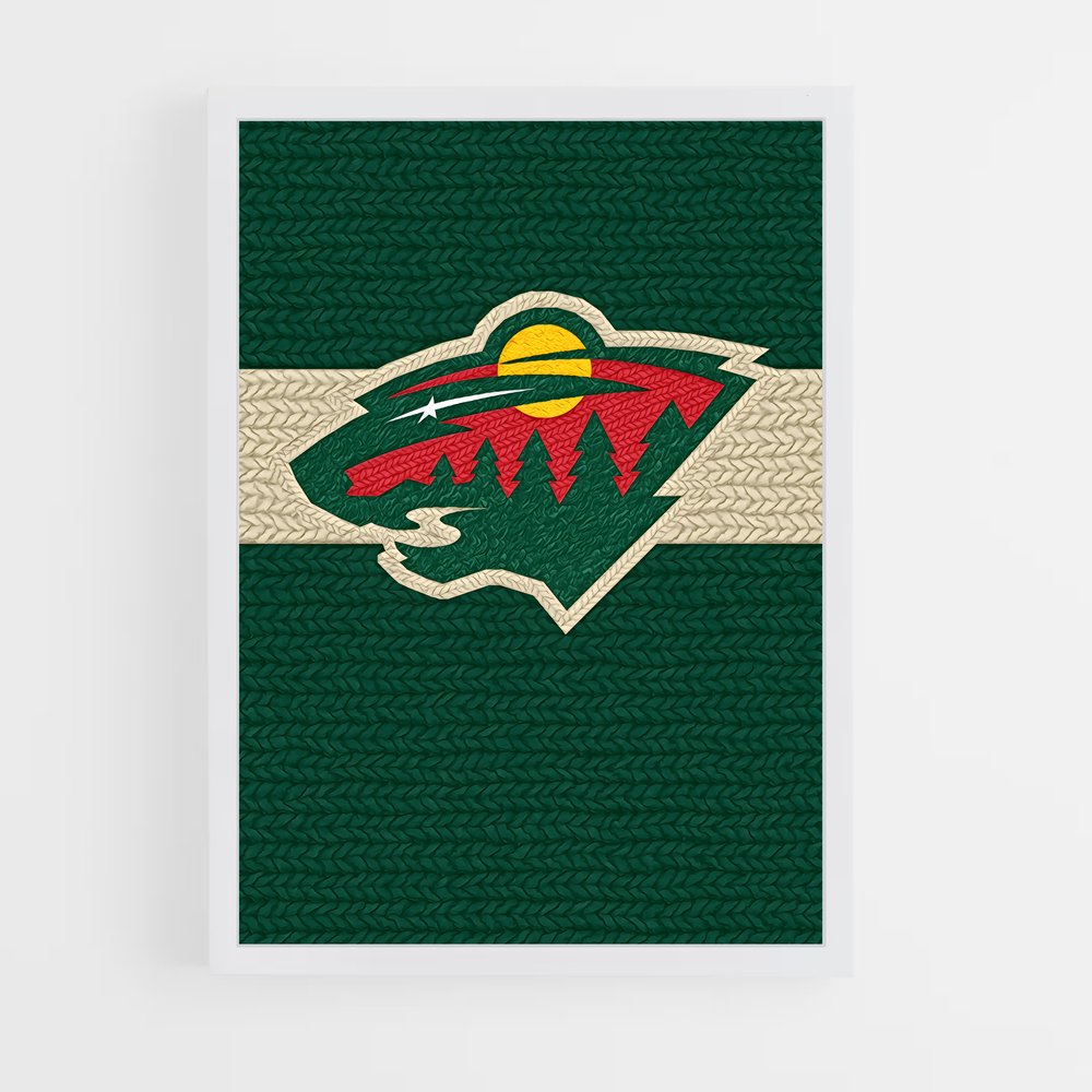 Poster Minnesota Wild Vibes – affiche Hockey sur glace (vue 3)